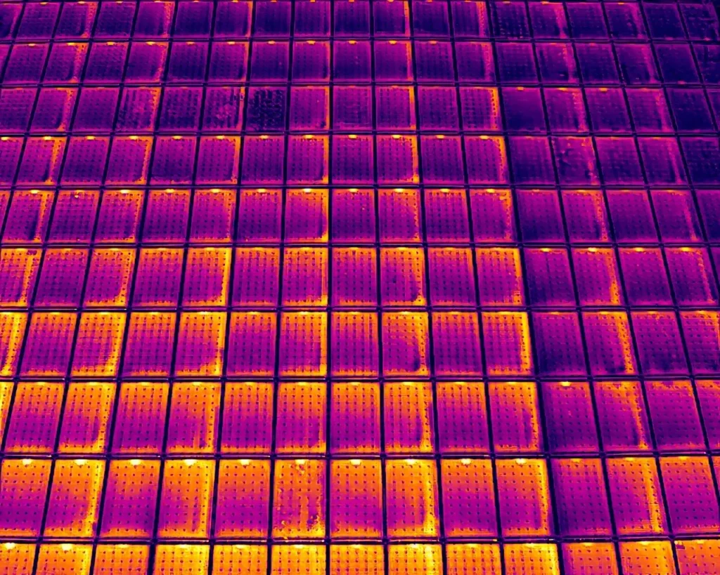Esempio di termografia